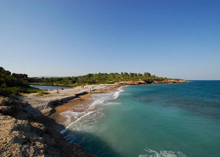 Villa Dos Calas - Bonita Villa De Estilo Rustico Y Piscina De Agua Salada