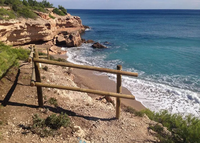Villa Dos Calas - Bonita Villa De Estilo Rustico Y Piscina De Agua Salada
